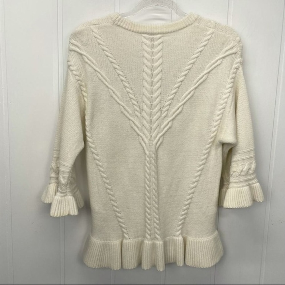 kate spade Ivory Cable Knit Sweater - Picture 13 of 14